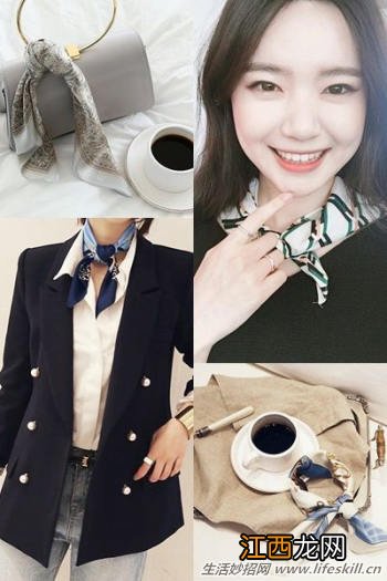 丝巾巧点缀,着装更精彩!