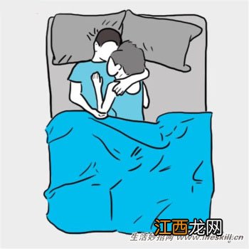 10种睡姿分析让你了解另一半的内心