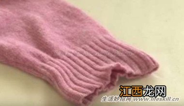 毛衣袖口穿洗会变松,简单一招恢复原本的服贴!
