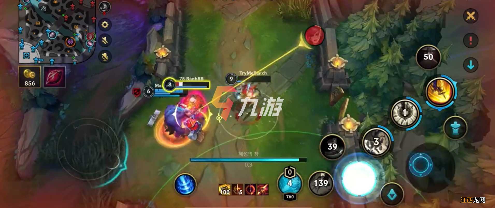 对线技巧与实战打法 英雄联盟手游潘森玩法攻略