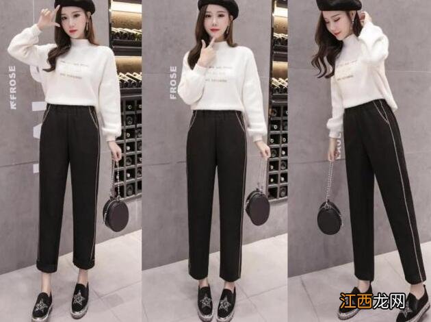 黑色裤子配黑色鞋子好看吗?