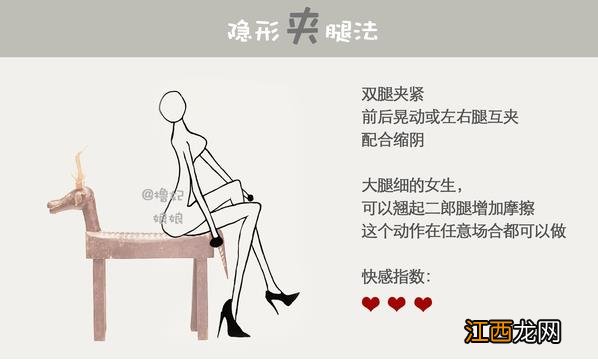 女性自慰教程图