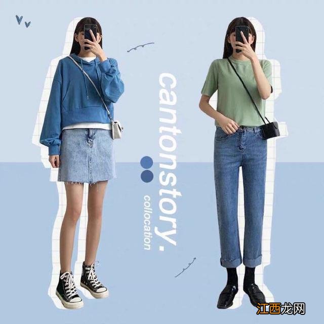 小清新衣服搭配女生图片