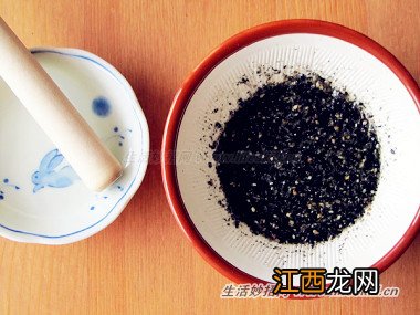 快速制作黑芝麻酱的小秘诀