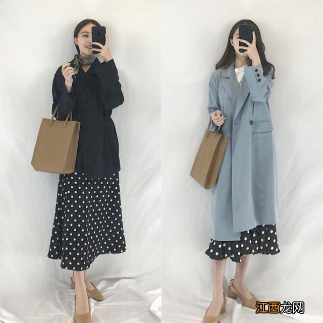 女生时尚春季穿搭衣服图片