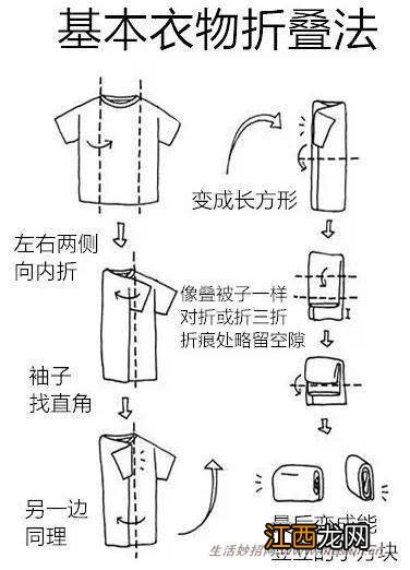 学会叠衣服 拥有个清新飒爽的衣柜