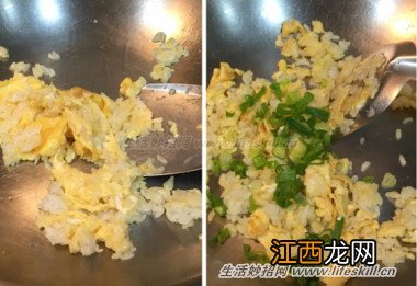 黄金炒饭不粘锅底的小诀窍