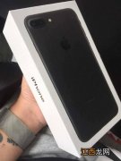 iPhone7 Plus黑色版开箱图赏：有质感