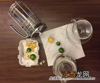 金桔桂花茶，香气浓郁老少皆宜！