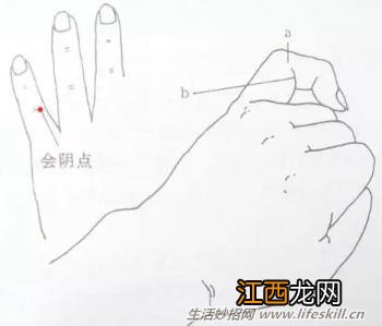 治痔疮妙招:香烟灸小指