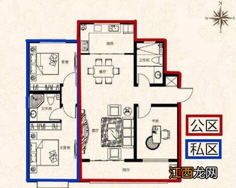 e户型的房子装修效果图 十种不能买的户型，50多平米小户型装修图