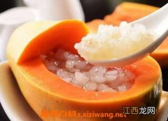 木瓜炖雪蛤的功效与作用