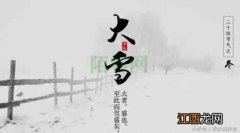 大雪养生这样做 一年都有好气色 大雪节气谈吃喝 种瓜种豆各有得