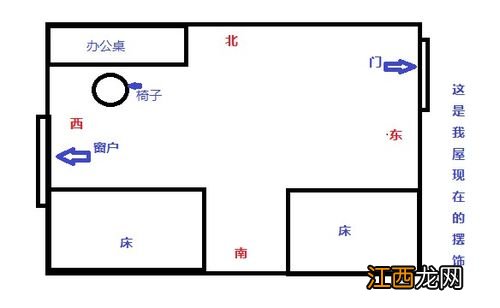 单间办公室布置图 单间办公室风水布局图，财务办公室风水布局图