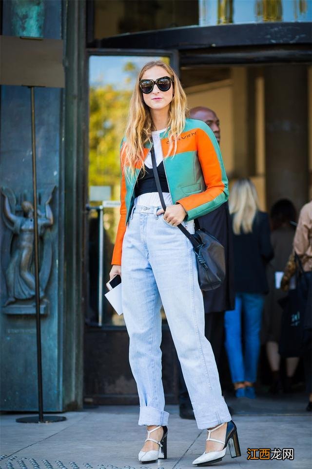 高跟鞋配牛仔裤怎么穿？