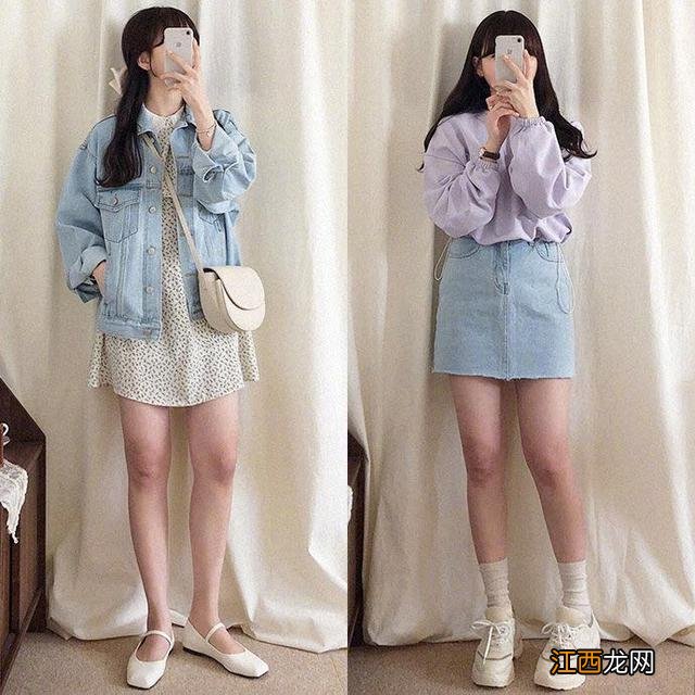 女生温柔穿搭图片夏天