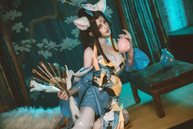 【COS】不知火舞~传说灵猫会在月夜出没……嘘~她来了