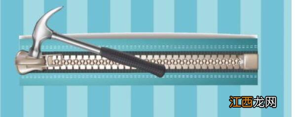 衣服拉链掉了怎么装回去