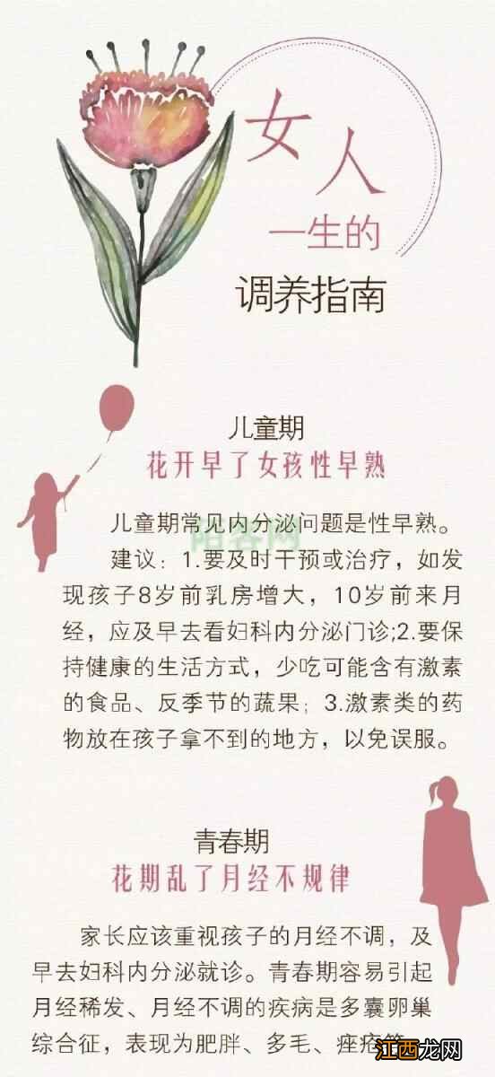 女人最怕内分泌失调，一份“调养指南”把养生重点说全了！