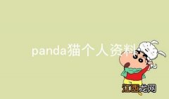 panda猫个人资料