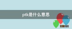 ptk是什么意思