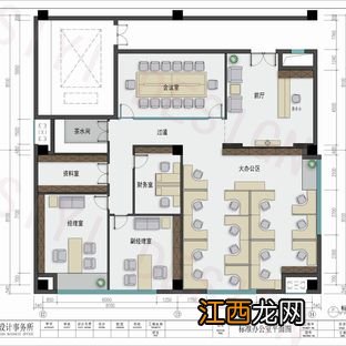 一个人办公室风水布局图 办公室布局方法，办公室布局图