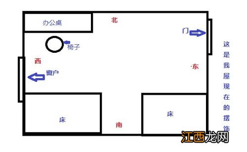 女性办公桌左右摆放 单间办公室风水布局图解，小型办公室布局效果图