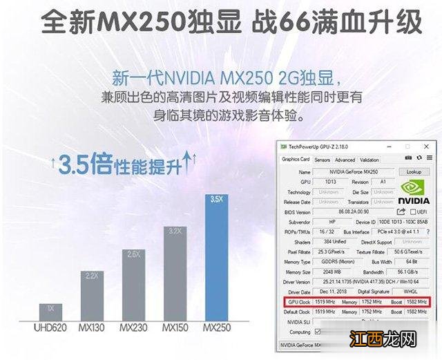 MX250显卡等于GTX1050？笔记本显卡MX250和MX150的区别对比