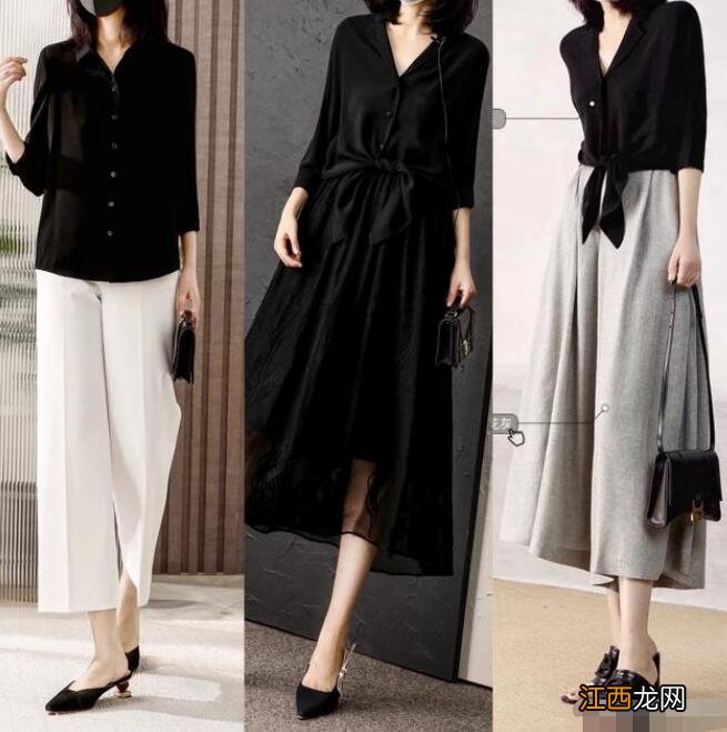 黑色衣服搭配什么裤子好看?