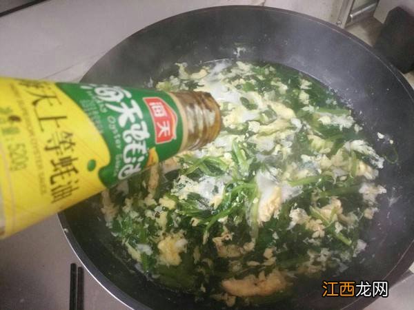 菠菜鸡蛋汤的做法