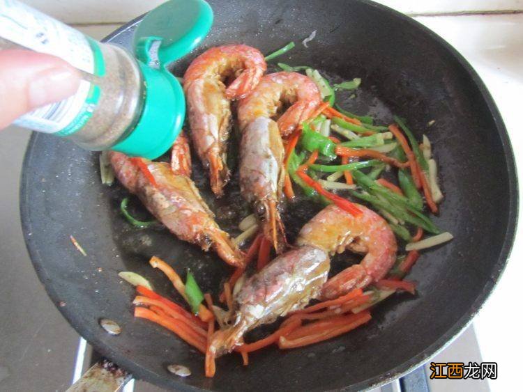 大红虾的家常做法
