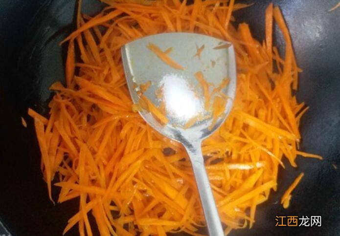 怎么炒胡萝卜丝