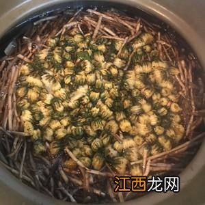 海底椰雪梨菊花膏做法