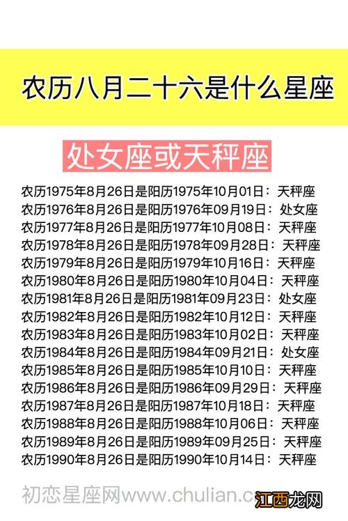 天秤座是农历几月几日 9月28日出生的天秤座，8月7日是什么星座