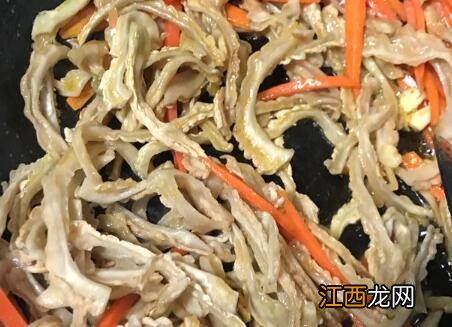 晒干的苦瓜干怎么炒