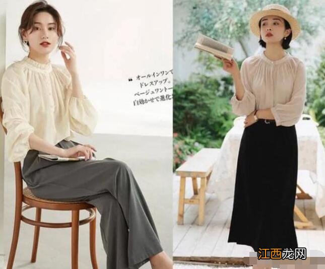 衬衫和阔腿裤怎么搭配?