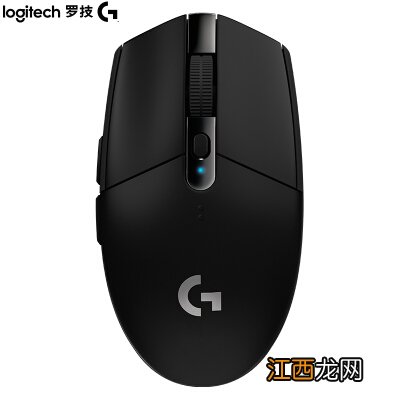 G 罗技G304 LIGHTSPEED无线鼠标 游戏鼠标 轻质便携 吃鸡鼠标 绝地求生 鼠标宏 黑色 12000DPI