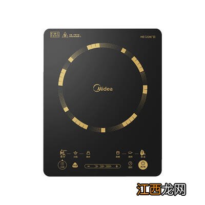 Midea 美的电磁炉 滑控调节 火锅炉 电磁灶 大功率 智能断电C22-WT2203【赠汤锅炒锅】