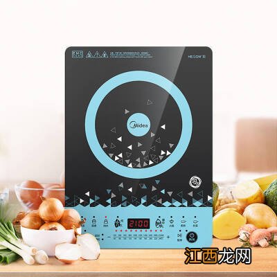 Midea 美的电磁炉 滑控调节 火锅炉 电磁灶 大功率 智能断电C22-WT2203【赠汤锅炒锅】