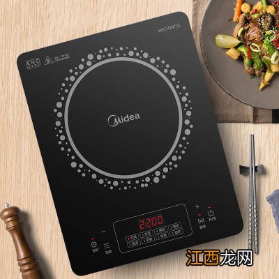 Midea 美的电磁炉 滑控调节 火锅炉 电磁灶 大功率 智能断电C22-WT2203【赠汤锅炒锅】