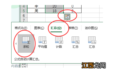 考勤表打√怎么合计