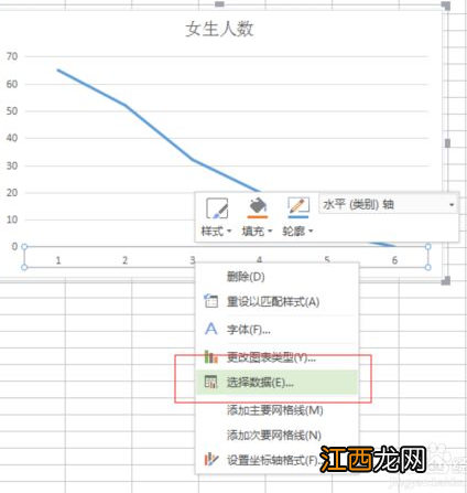 excel图表怎么编辑横坐标