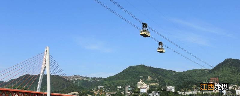 长江索道位于中国哪里全长1166米