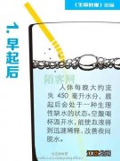 养生必知：9个时刻最该喝水