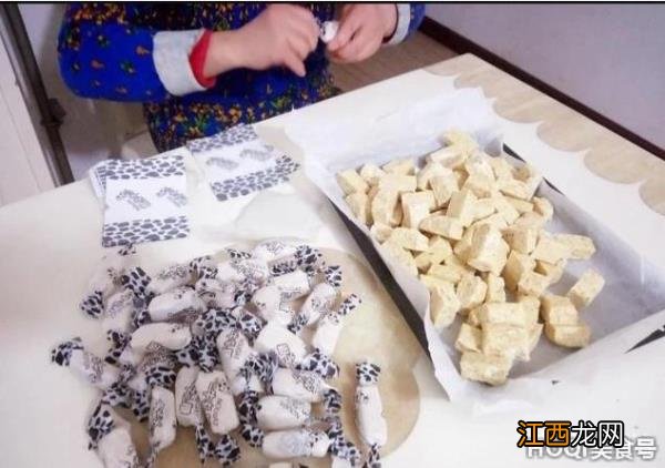 自制牛轧糖,入口软糯又不失嚼头 牛轧糖做法不用黄油