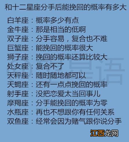 处女座女人想分手能挽回吗