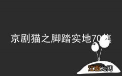 京剧猫之脚踏实地70集