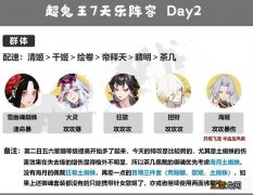 2021最强超鬼王day2阵容攻略 阴阳师超鬼王第二天阵容推荐