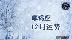 摩羯座大器晚成多少岁 摩羯座12月份感情运势，12月摩羯座的运势如何