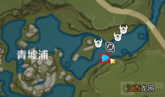 青墟浦勘探点位置分布图一览 原神古时孤影青墟浦勘探点在哪